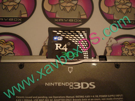 r4i sdhc rouge pour 3DS