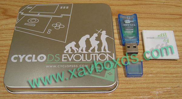 CycloDS Evolution adaptateur carte micro SD