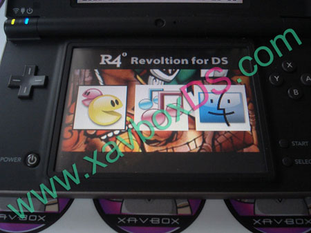 menu R4i DSi XL