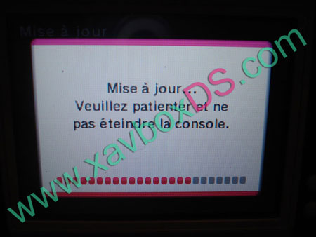 mise à jour DSi XL